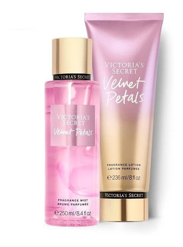 Victoria's Secret Kit Velvet Petals Creme + Splash 