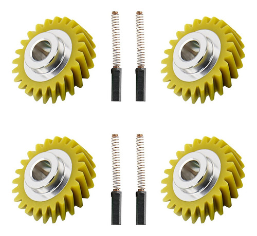 Brochas Mixer Worm Gear Y Carbon Para Whirlpool Y Kitchenaid