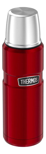 Termo Liquido  King Acero Inox 470 Ml Rojo - Thermos