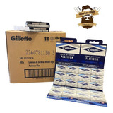  Lâmina De Barbear Gillette Platinum 24 Cartelas C/100 Cada