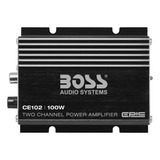 Amplificador Para Automóvil Boss, 100 W, 2 Ch, Full Range