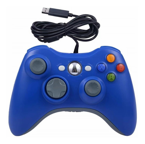 Control Alambrico Para Xbox 360 Y Pc Windows Gamepad