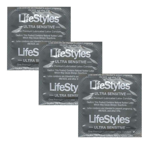 Preservativos Lifestyles Ultra Sensible Nuda 3 Unidades