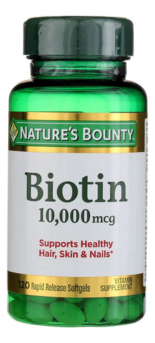 Biotina 10.000mcg 120 Cap - Unidad a $637