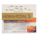 Crema Experto Antiarrugas +55 Loréal Paris Hidra-total 50ml