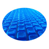 Capa Térmica Piscina 6,15x5,85+3,20x3,20 Azul 300 Micras