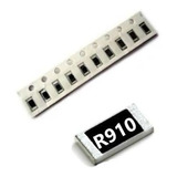 0,91 Ohms 1% (20 Unidade) Resistor Smd 1206 0r91 3.2mmx1.6mm