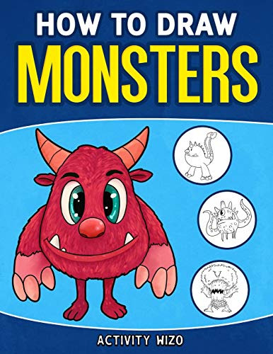 Book : How To Draw Monsters An Easy Step-by-step Guide For.