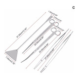 3/5pcs Água Grama Ferramentas De Limpeza Pinças Punho Longo