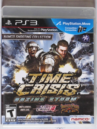 Jogo - Time Crisis Razing Storm - Mídia Física Ps3