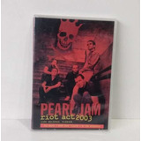 Dvd Pearl Jam Riot Act 2003 - Live Orlando, Florida
