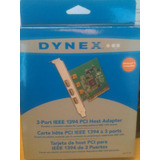 Dynex 3-port Firewire/ieee 1394 Pci Card