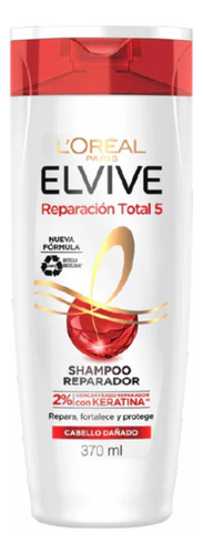 Shampoo Elvive Loréal Paris Reparación T - mL a $70
