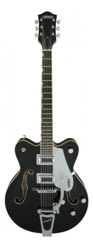 Guitarra Eléctrica Gretsch G5422t Electromatic Hollow Color Negro Material Del Diapasón Palo De Rosa Orientación De La Mano Diestro