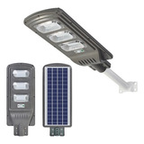 Foco Solar Luminaria 120w + Control + Base