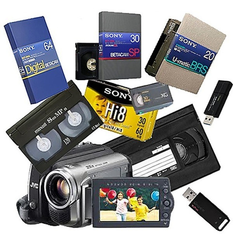 Digitalizamos A Pen Drive Video Cassettes En  Todos Los Form