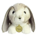 Peluche Conejo Holland Lop Rabbit Gris Aurora Miyoni Origina