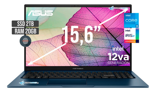 Asus Vivobook  Intel Core I5 1235u Ssd 2tb + Ram 20gb