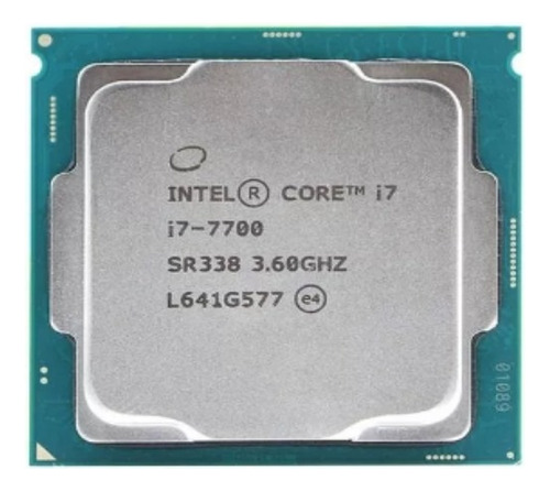 Procesador Intel I7 7700 Hta 4.2 Ghz 4 Nucleos 8 Hilos 