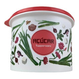 Tupperware Caixa Açúcar Floral 1,4kg Armazenagem