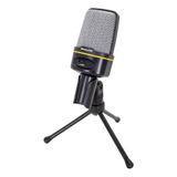 Microfono Alambrico - Philco Gm-100 Condensador C/tripode