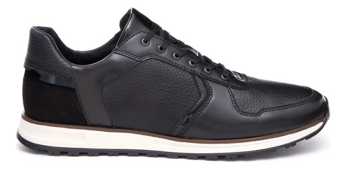 Sneaker Casual Christian Gallery Caballero Negro 10052-3