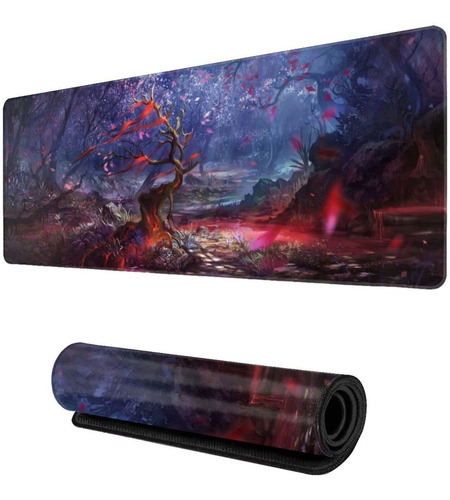 Cherry Blossom Anime Gaming Mouse Pad Extended Large Sq...