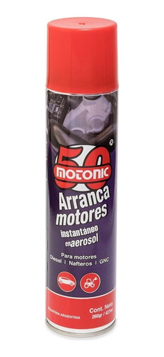 Arranca Motores Aerosol Nafta Diesel Gnc Motonic X 12 Uni