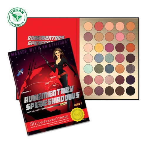 Paleta De Sombras Rudementary Speyesha Rude Cosmetics Book 7