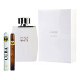 Lalique White 125ml Edt Caballero Original+perfume Cuba 35ml