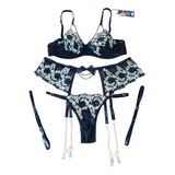 Conjunto Lencería Erótica Sexy Hot D'lirio Art.86470