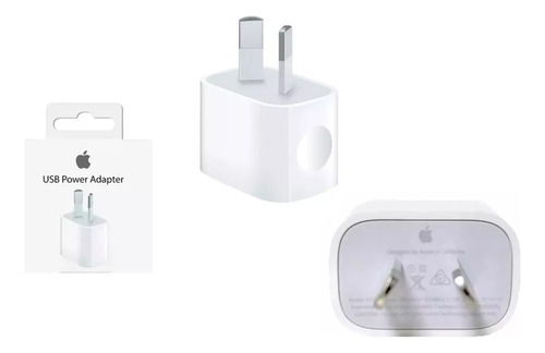 Cargador Apple 5w Usb Para iPhone 5 6 7 8 Plus 10 X 