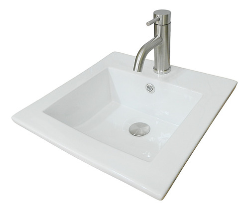 Arenci-pack Lavabo Mod. 4040 - F3 Inox 41x41x18 Cms. 