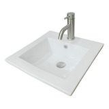 Arenci-pack Lavabo Mod. 4040 - F3 Inox 41x41x18 Cms. 