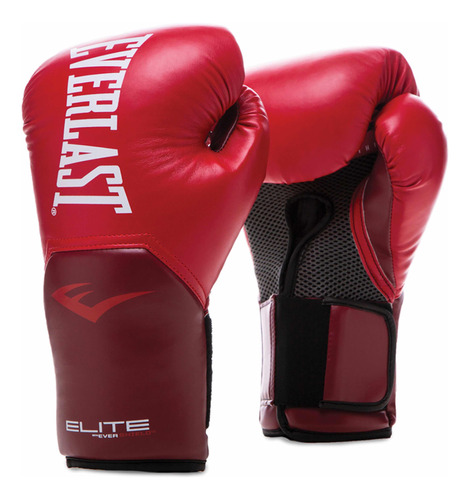 Guantes De Boxeo Everlast Elite Rojos