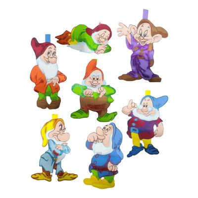 Figuras De Foamy Enanos De Blanca Nieves 7 Pzs De 50cm Fomi
