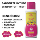 Sabonete Íntimo Limpeza Suave Bebeloo Aroma De Tutti Frutti!
