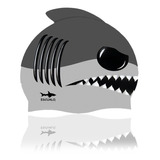 Gorra Natación Infantil Modelo Tiburon Gris - Escualo