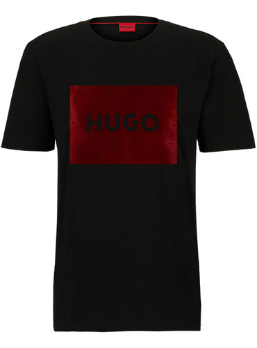 Playera Para Hombre Hugo Regular Fit Cuello Redondo Moderno