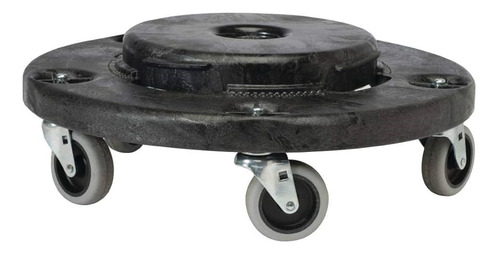 Patin Dolly Para Bote Redondo Negro