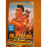 Película Animada En Vhs El Último De Los Mohicanos.