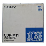 Cd Player Cdp M11 Sony Novo Na Caixa Sem Uso - Japão