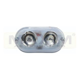 Strober Para Moto Ovalado 2 Leds