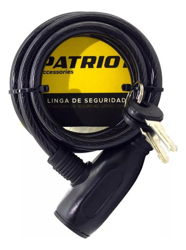 Linga Cadena Seguridad Patriot Con Llave 8 X 1000mm 