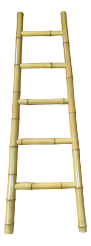 Escalera Perchero De Bambú Artesanal / Toallero De Bambú / Decorativa Revistero / 100% Bambú Natural