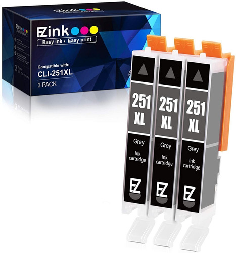 E-z Ink Reemplazo De Tinta Impresora Canon Cli-251xl Cli 