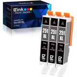 E-z Ink Reemplazo De Tinta Impresora Canon Cli-251xl Cli 