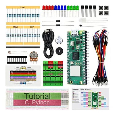 Kit Básico De Freenove Para Raspberry Pi Pico W (incluido)