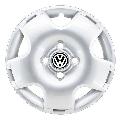 Tasa 13 Pulgadas Vw Gol Power 2006 2010 5 Rayos + Logo