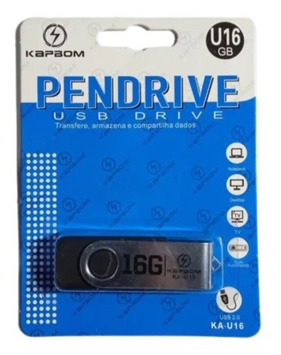 Pen Drive 16gb Kpabom